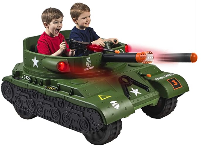MST 24 Volt Thunder Tank Ride-On