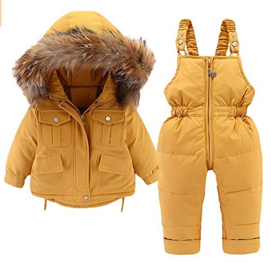 Jeleuon baby Girls Snowsuit