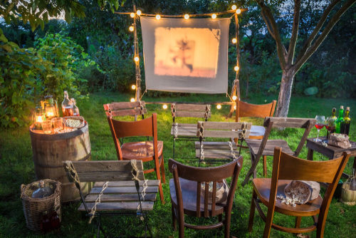 outdoor movie projectors for kids