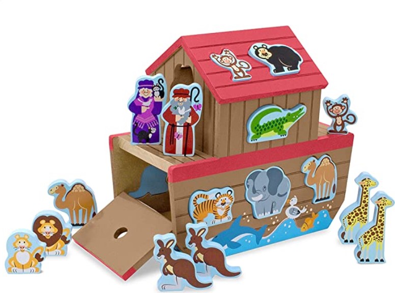 Melissa & Doug Noah's Ark Shape Sorter