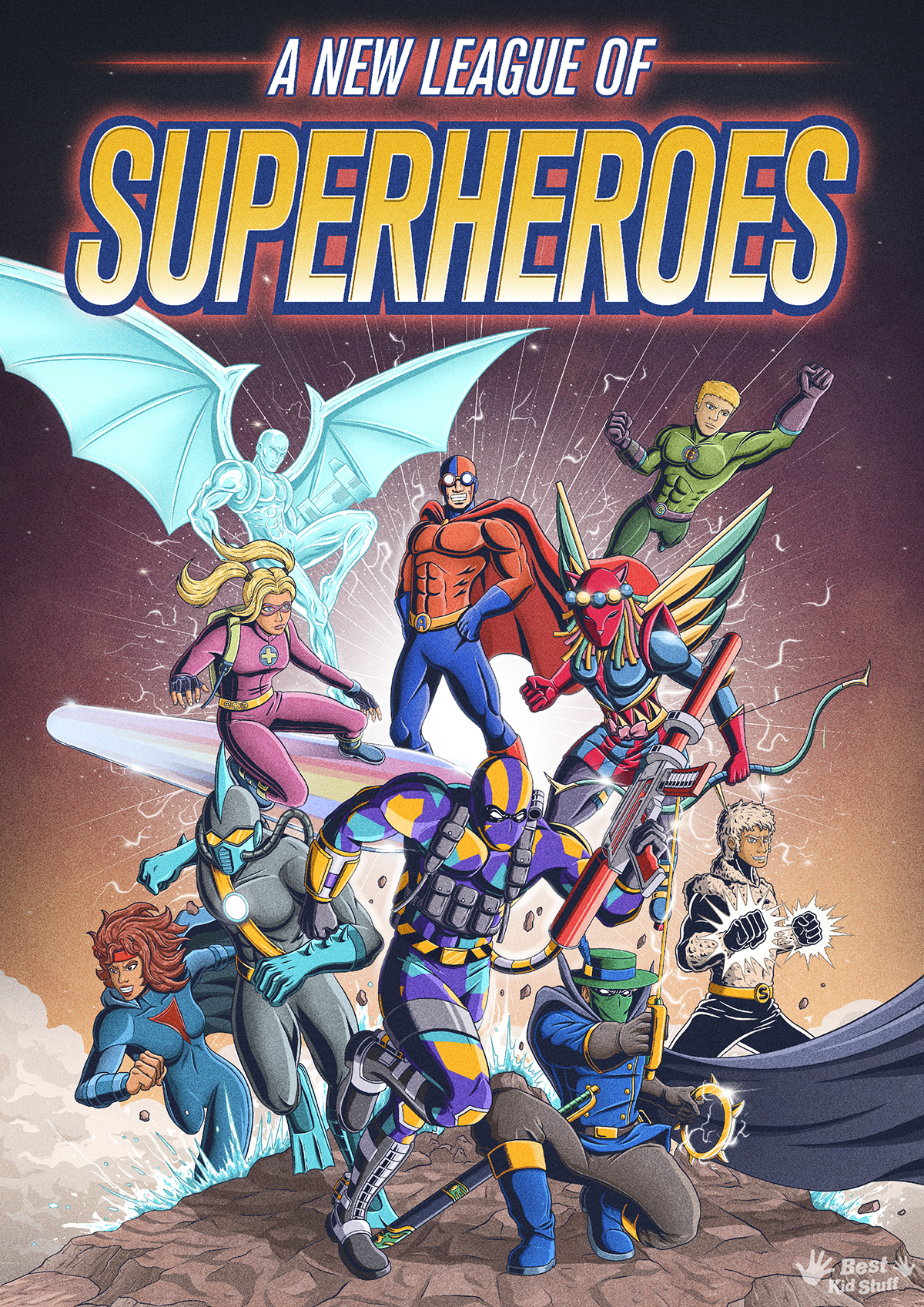 00 New League of Superheroes