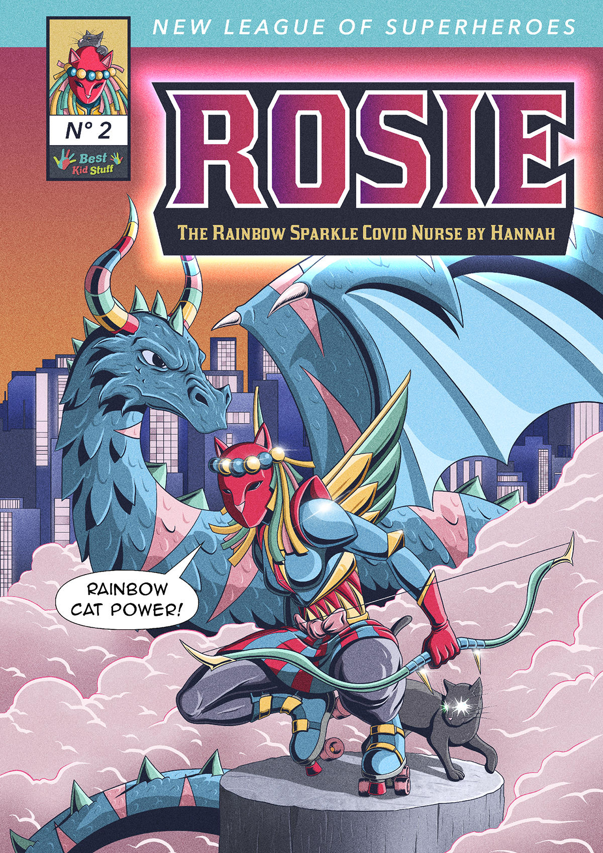 02 New League of Superheroes Rosie