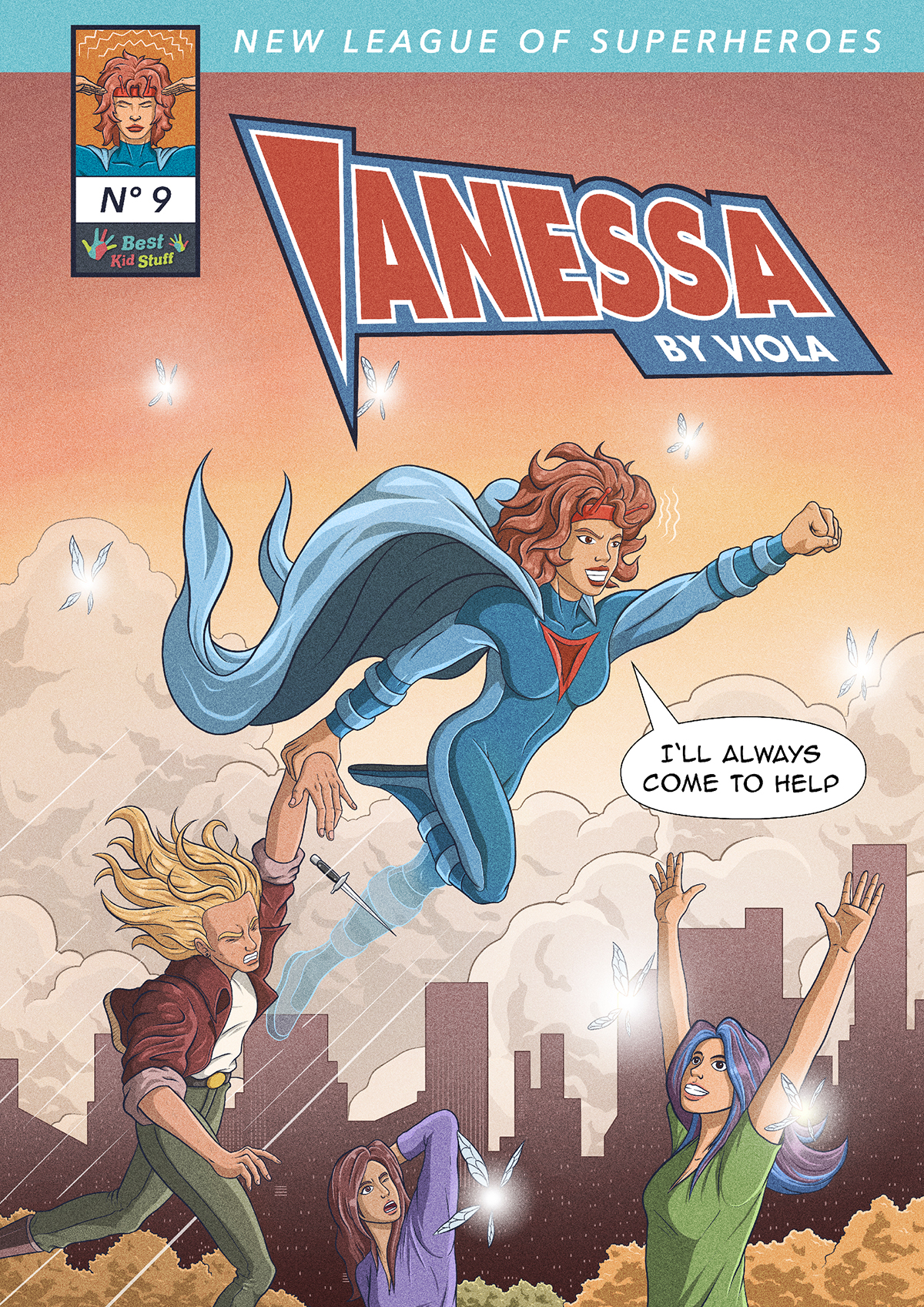 09 New League of Superheroes Vanessa