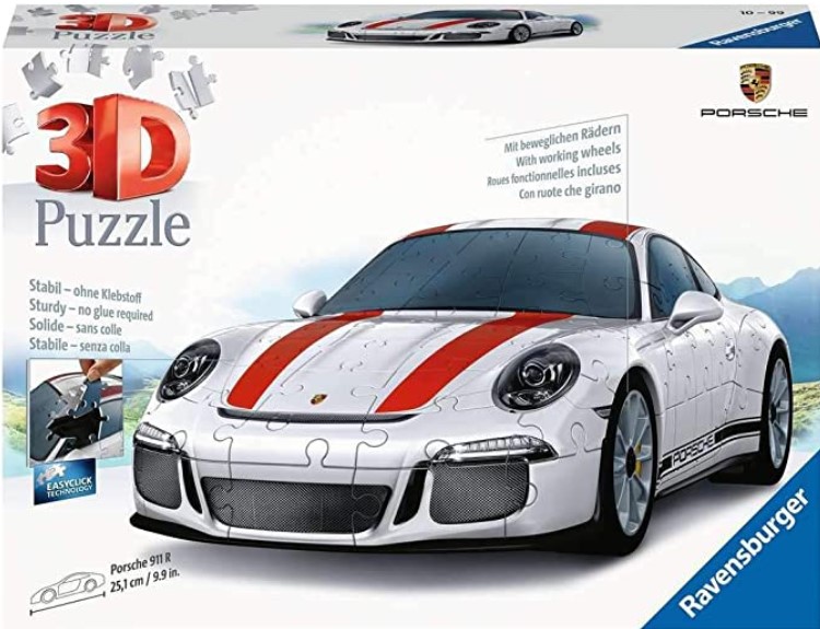 Ravensburger Porsche 108 Piece 3D Jigsaw Puzzle