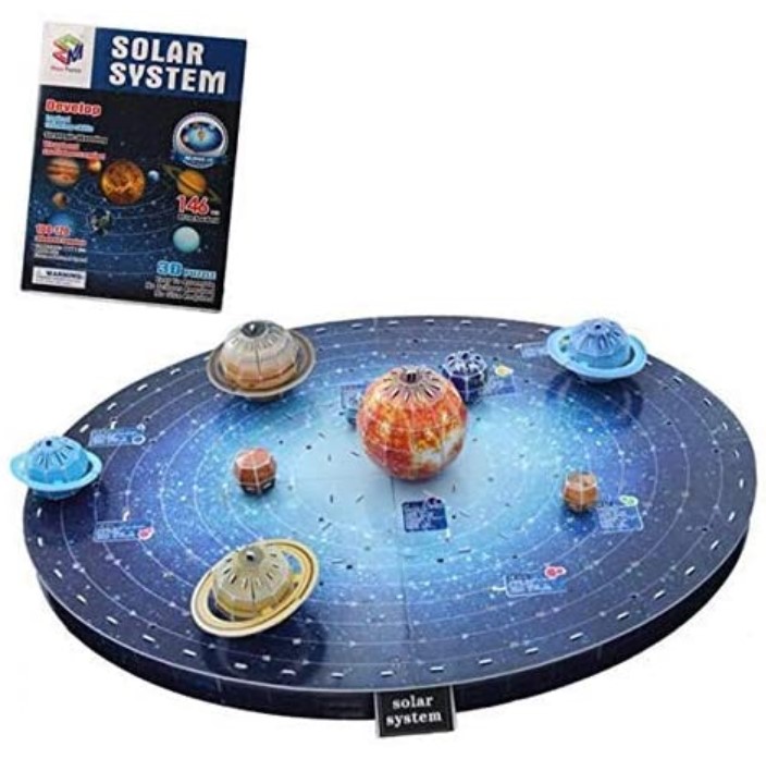 Outer Space Planets 3D Puzzle