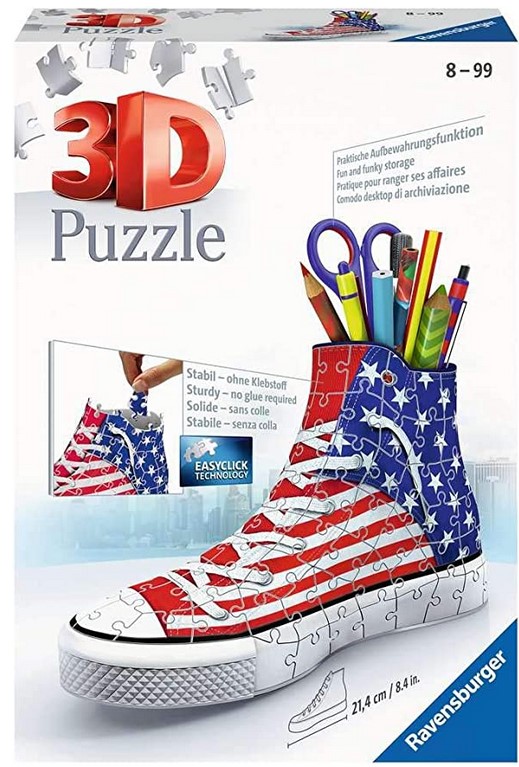 Ravensburger Sneaker American Style 108 Piece 3D Jigsaw Puzzle