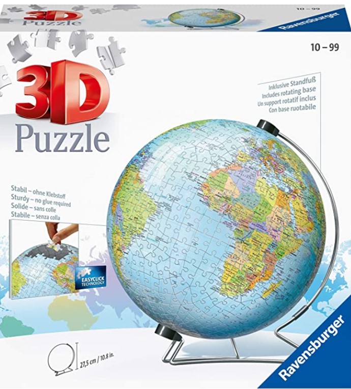 Ravensburger The Earth 540 Piece 3D Jigsaw Puzzle