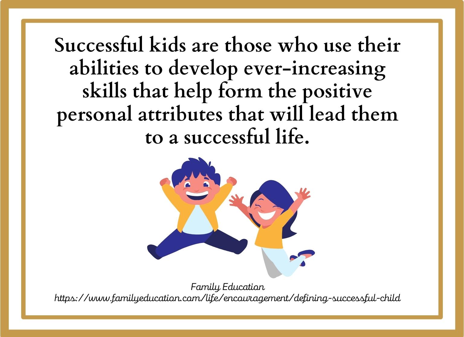 Strategies Give Kids Edge in Life-fact